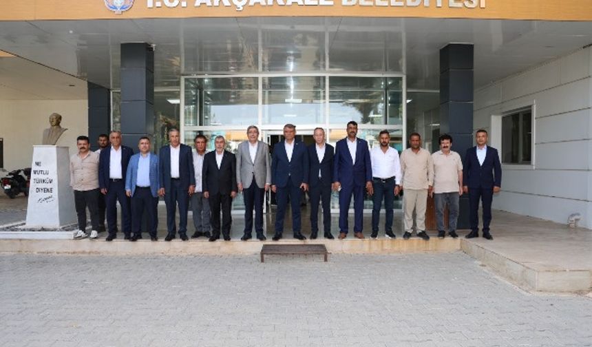 AK Parti Heyetinden Başkan Ayhan’a Ziyaret