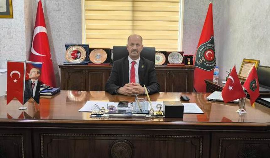 Şube Başkanı Yavuz'dan Gaziler Günü mesajı