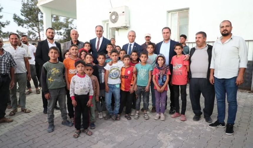 BAŞKAN KUŞ VE MİLLETVEKİLİ DUSAK EYYÜBİYE KIRSAL MAHALLELERİNDE HALKLA BULUŞTU