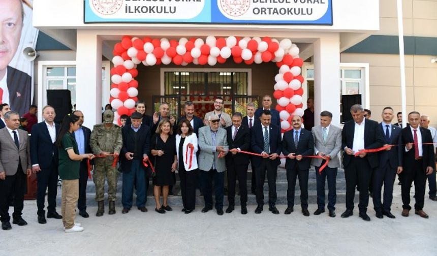 BEHLÜL VURAL İLK VE ORTAOKULU HİZMETE AÇILDI