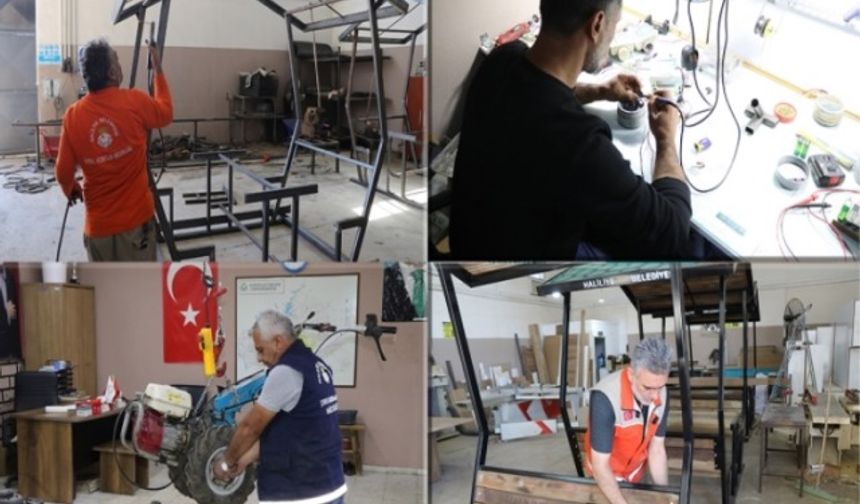 HALİLİYE BELEDİYESİ, KENDİ KAYNAKLARIYLA ÜRETİMDE VE HİZMETTE ÖRNEK OLUYOR