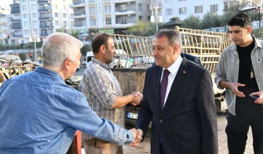 Vali Hasan Şıldak Halfeti’de İncelemelerde Bulundu