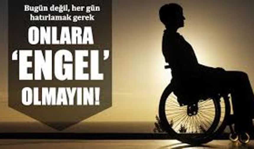 Bülbül "tüm vatandaşlarımızın '3 Aralık Dünya Engelliler Günü'nü tebrik ediyorum"