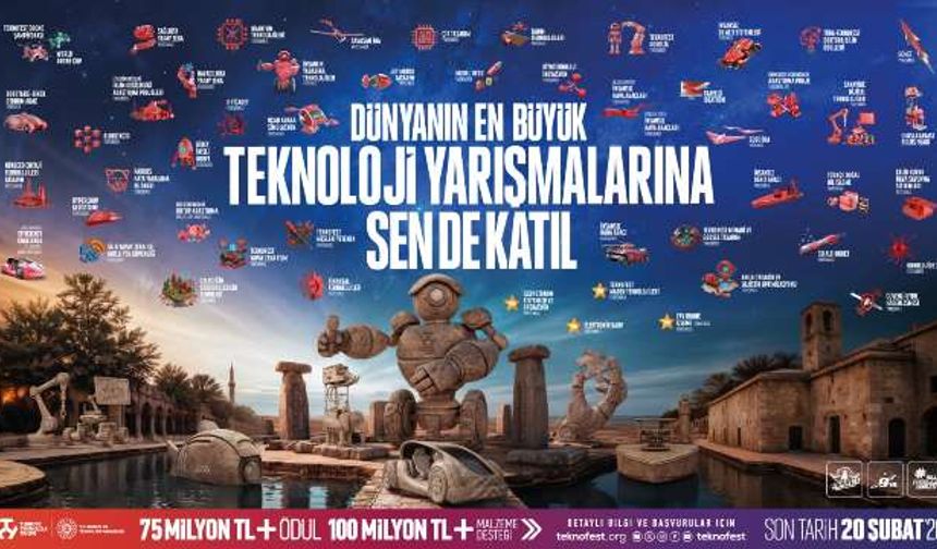 TEKNOFEST 2026 TEKNOLOJİ YARIŞMALARI BAŞVURULARI BAŞLADI