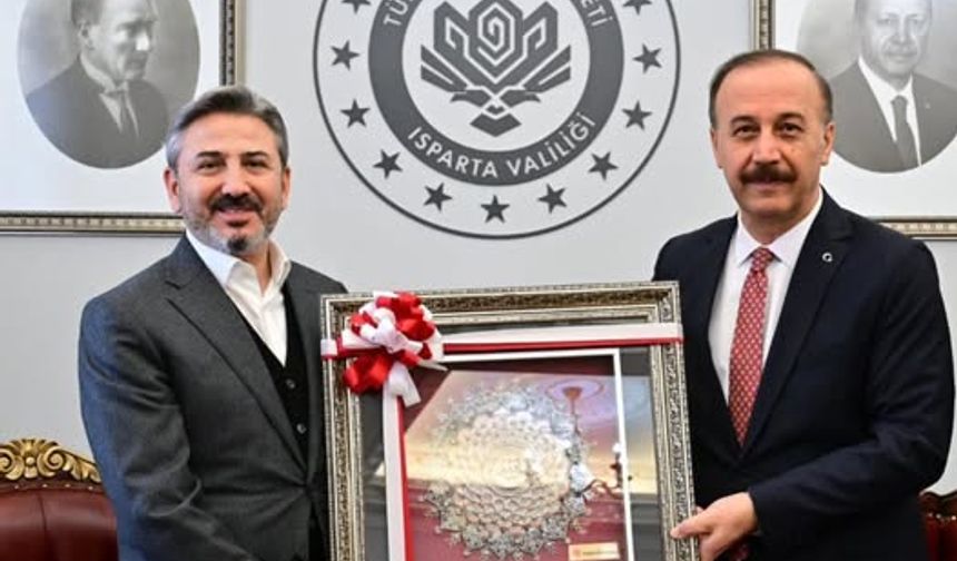 Aydın "Türkiye Yüzyılı hedeflerine Isparta’nın her alanda katkı sunma iradesine yerinde tanıklık ettik,”