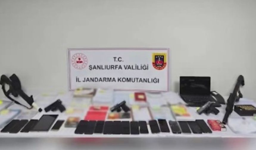 Şanlıurfa’da Tefeci Organize Suç Örgütüne yönelik Jandarmadan operasyon