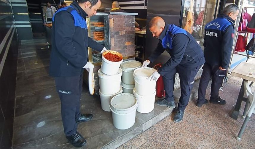 HALİLİYE’DE ZABITA EKİPLERİNDEN RAMAZAN ÖNCESİ SIKI DENETİM