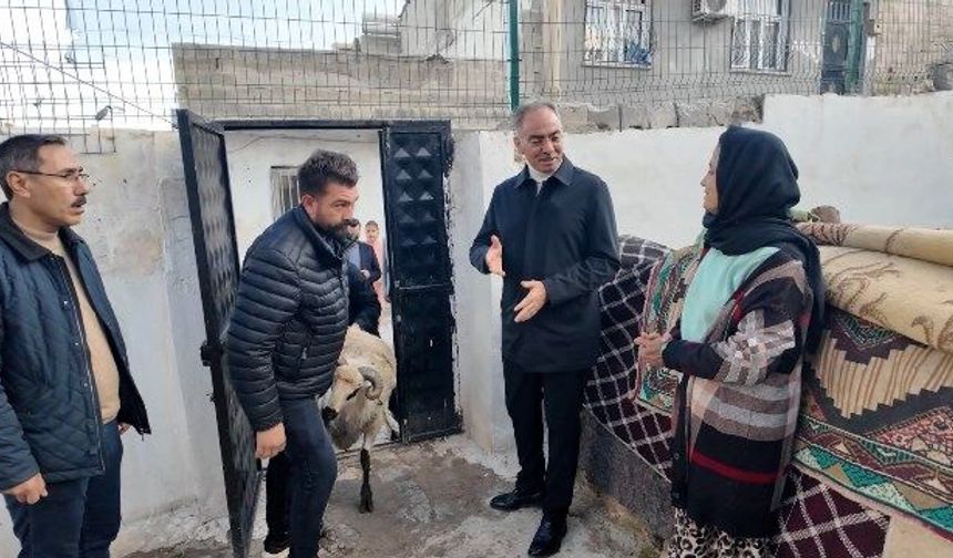 EYYÜBİYE’DE YÜZLERCE AİLE DEVLETİN BÜYÜKLÜĞÜNÜ HİSSETTİ