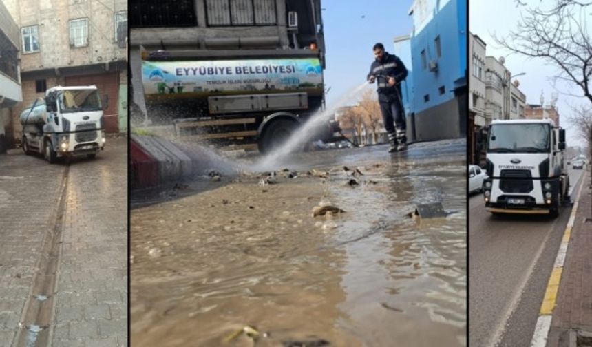 EYYÜBİYE’DE ÖNCELİK: TEMİZLİK