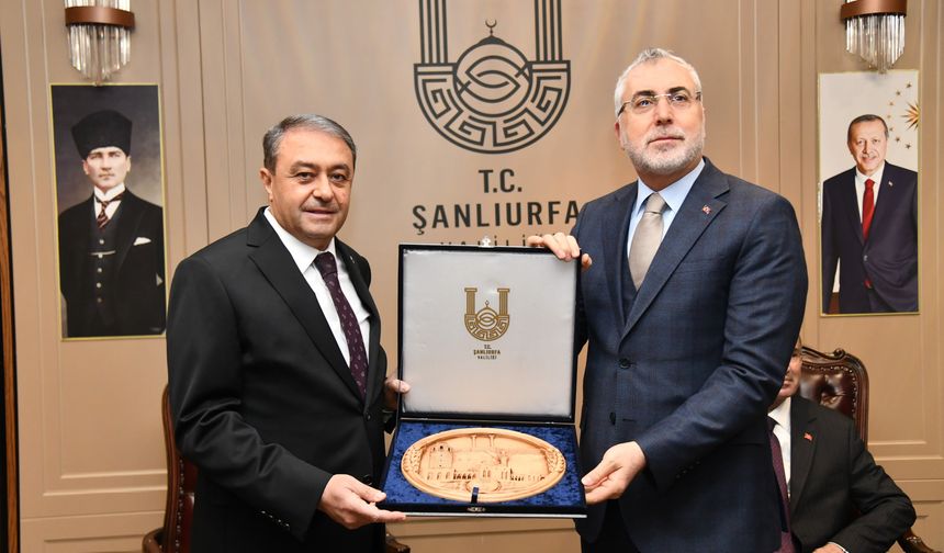 Çalışma ve Sosyal Güvenlik Bakanı Prof. Dr. Vedat Işıkhan Şanlıurfa'da