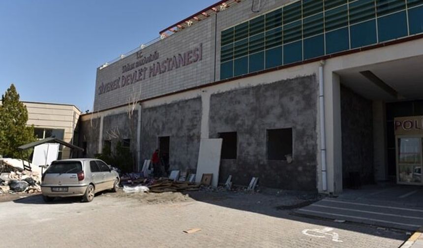 Siverek Belediyesi'nden devlet hastanesine 6 yeni poliklinik