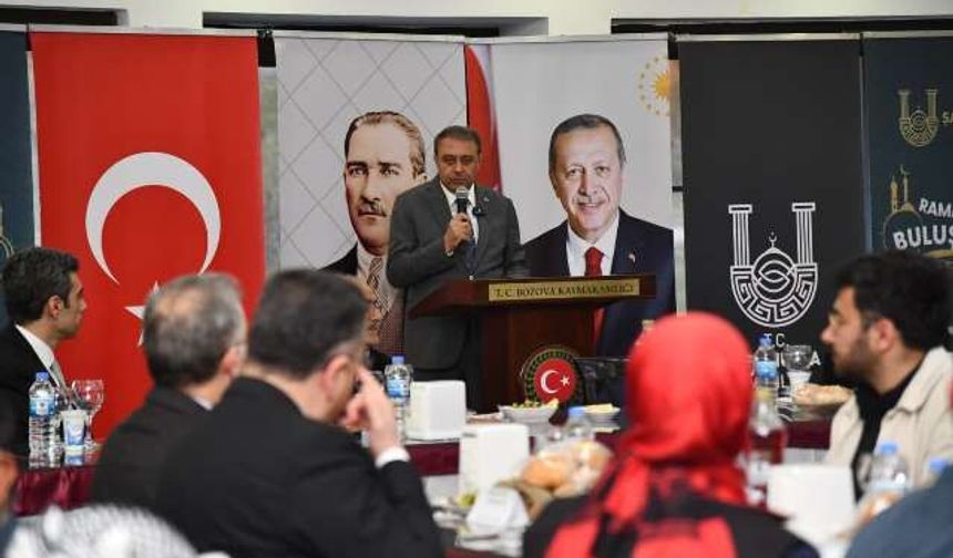 VALİ ŞILDAK BOZOVA’DA İFTAR PROGRAMINA KATILDI