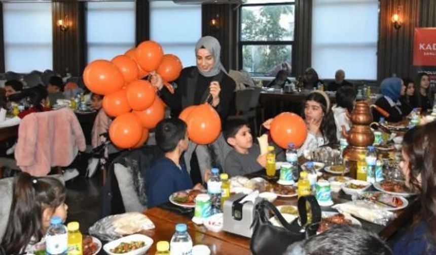 KADEM'den anlamlı iftar...