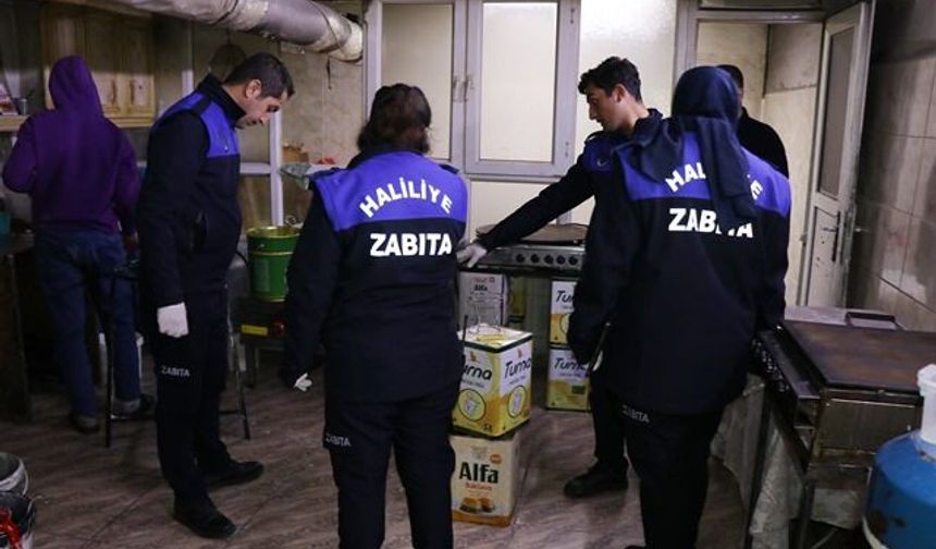 HALİLİYE’DE RAMAZAN BAYRAMI ÖNCESİ ŞEKERLEME VE TATLI DENETİMİ