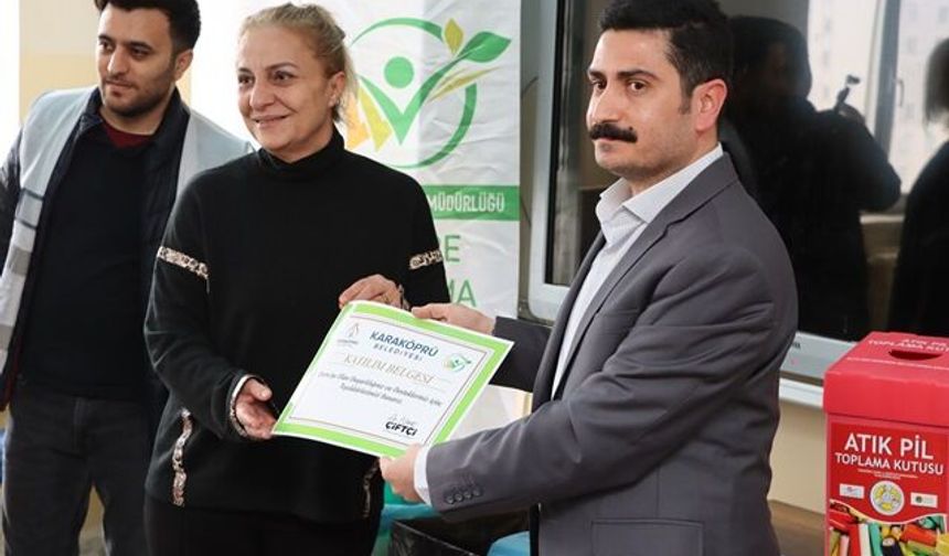 KARAKÖPRÜ’DE 10 BİNDEN FAZLA ÖĞRENCİYE ÇEVRE BİLİNCİ AŞILANDI