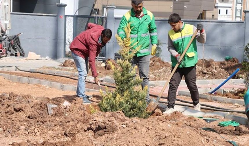 KARAKÖPRÜ’DE PARKLAR YAZ SEZONUNA HAZIRLANIYOR