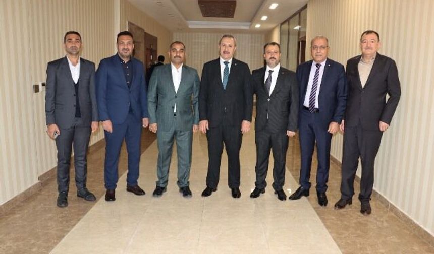 ŞANLIURFA TİCARET BORSASI’NDA BAYRAMLAŞMA TÖRENİ GERÇEKLEŞTİRİLDİ