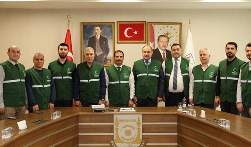 ŞANLIURFA BÜYÜKŞEHİR BELEDİYESİ İLE YEŞİLAY ARASINDA İŞ BİRLİĞİ PROTOKOLÜ