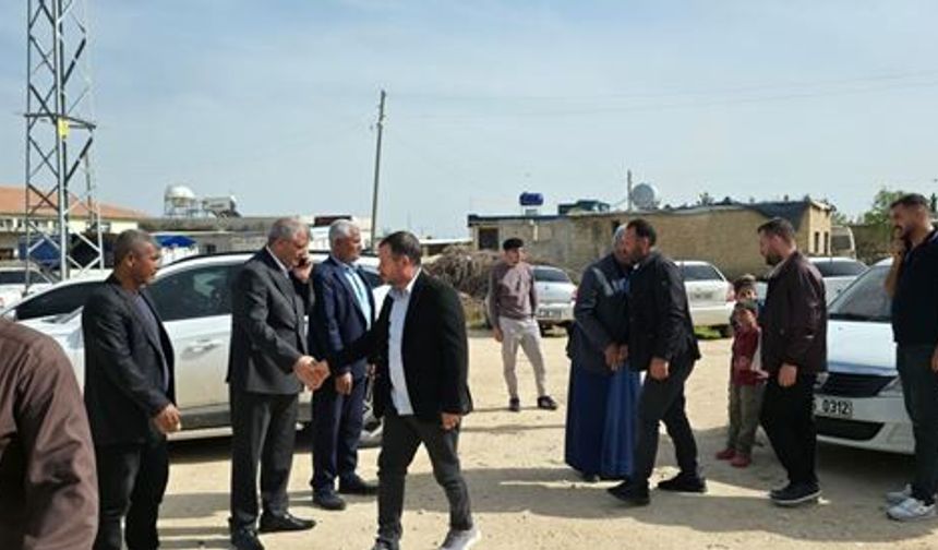 Başkan ayhan bır barışa daha vesıle oldu