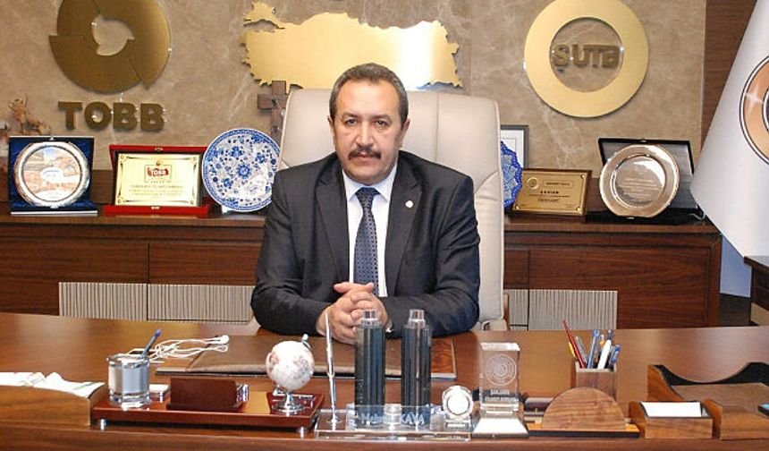 Şanlıurfa Ticaret Borsası Başkanı Mehmet Kaya'dan 24 Temmuz Basın Özgürlüğü İçin Mücadele Günü mesajı