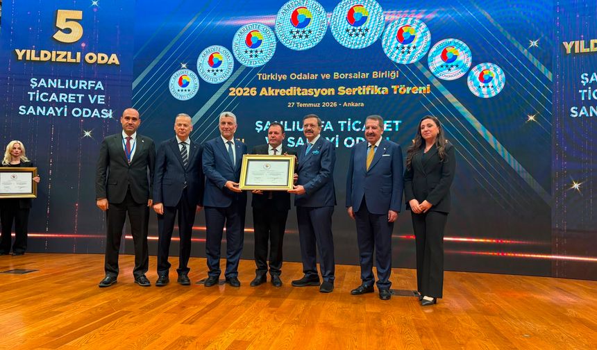 ŞUTSO'nun Hizmet Kalitesi 5 Yıldızla Tescillendi