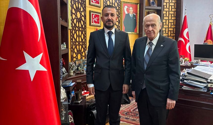 Şanlıurfalı İş İnsanı Aziz Savaş’tan Bahçeli ile 35 Dakikalık Kritik Görüşme