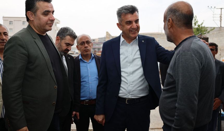 AK Parti Şanlıurfa İl Başkanı Günbegi, Bozova’da Sanayi Esnafıyla Buluştu