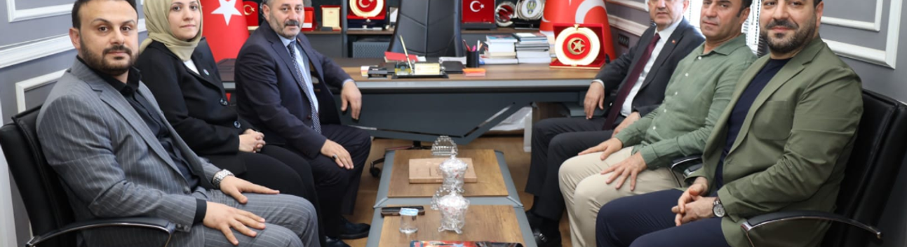 AK Parti Heyetinden MHP Şanlıurfa İl Başkanlığı'na Ziyaret
