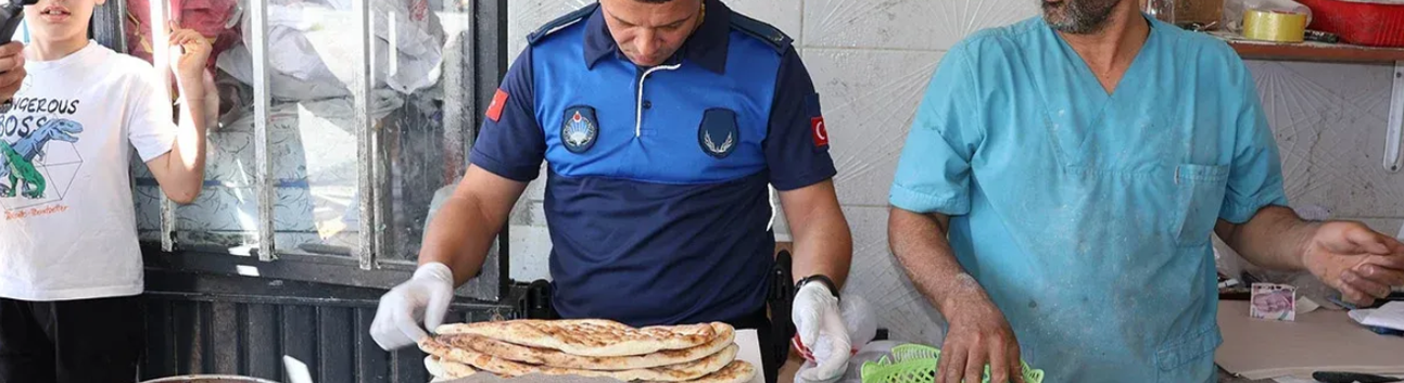 Haliliye Zabıtası Halk Sağlığı İçin Sahada