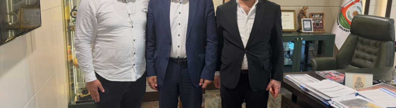 Hasan İzol ve İbrahim Halil Yiğit'ten Başkan Gülpınar'a Ziyaret