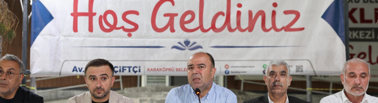 Karaköprü Belediyesi Halk Buluşmalarını Atakent Mahallesi'nde Sürdürdü