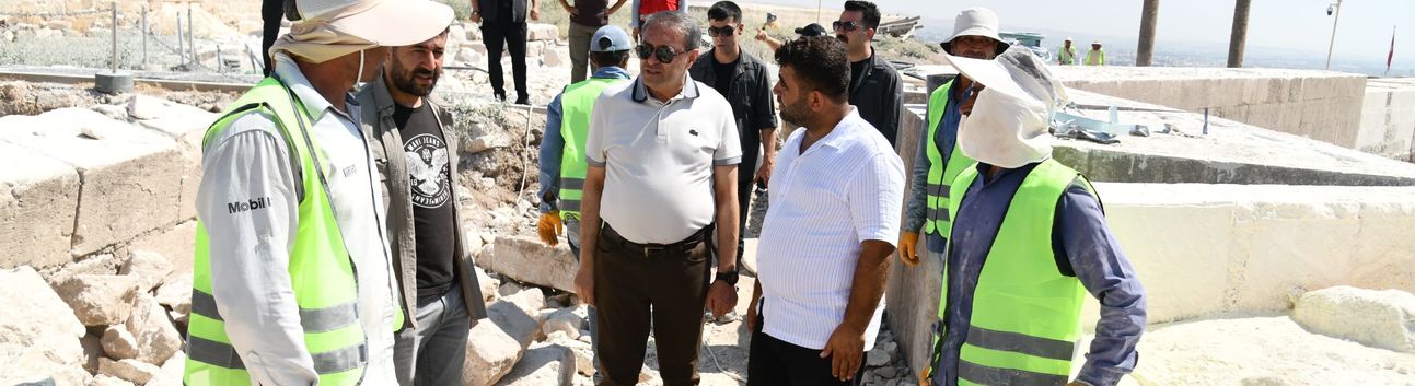 ŞANLIURFA KALESİ’NDE RESTORASYON ÇALIŞMALARINDA BİRİNCİ ETAP TAMAMLANIYOR
