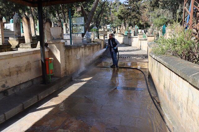 Büyükşehi̇r, Mezarliklari Bayrama Hazirliyor (4)