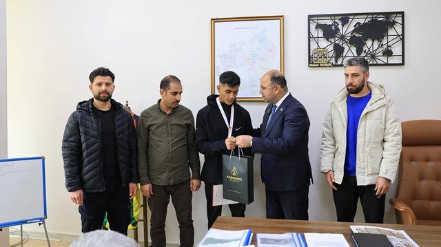 Karaköprü Beledi̇yesi̇ni̇n Sporcusu Türki̇ye Şampi̇yonu Oldu (1)