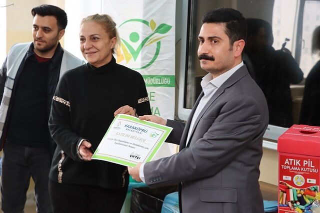 Karaköprü'de Öğrenci̇lere Sifir Atik Ve Çevre Eği̇ti̇mi̇ (5)