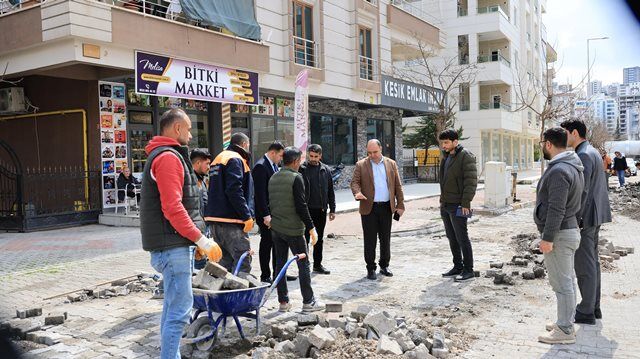 Karaköprü’de Yollar Yeni̇leni̇yor (6)