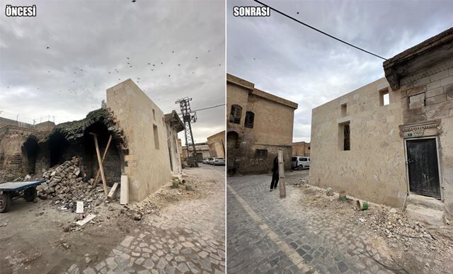 Şanliurfa’da Deprem Sonrasi Tari̇hi̇ Sokaklar Yeni̇leni̇yor (4)