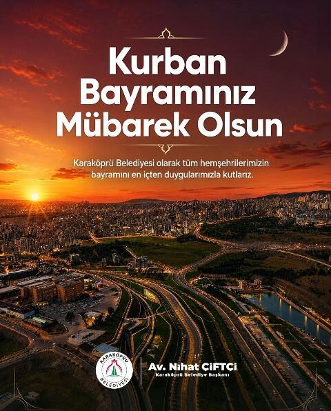Başkan Ni̇hat Çi̇ftçi̇’den Kurban Bayrami Mesaji (1)