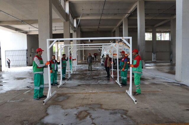 Karaköprü Beledi̇yesi̇nden Bayram Öncesi̇ Yoğun Mesai̇ (4)
