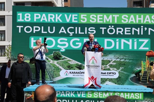 Karaköprü’de Dev Hi̇zmet Hamlesi̇ 23 Yeni̇ Eser Görkemli̇ Törenle Açildi (1)