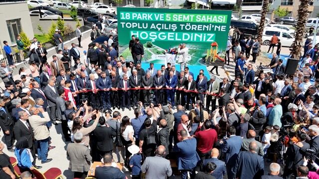Karaköprü’de Dev Hi̇zmet Hamlesi̇ 23 Yeni̇ Eser Görkemli̇ Törenle Açildi (5)