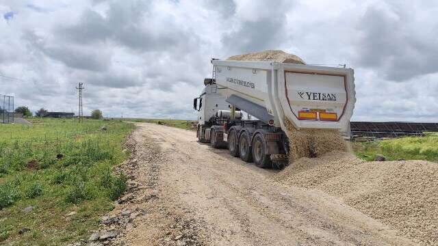 Şanliurfa’da Kirsal Yol Seferberli̇ği̇ Sürüyor (4)