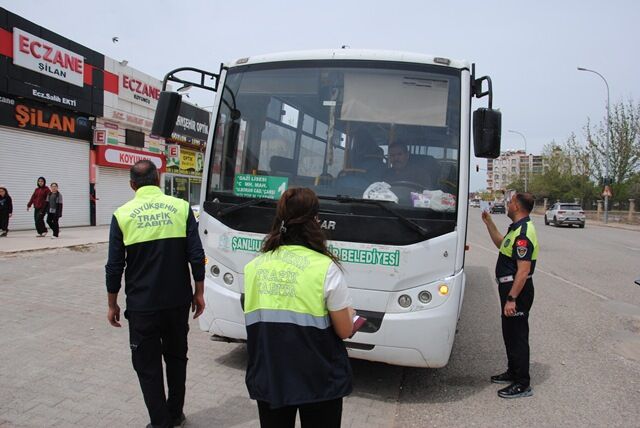 Şanliurfa’da Toplu Taşima Araçlari Mercek Altinda (6)