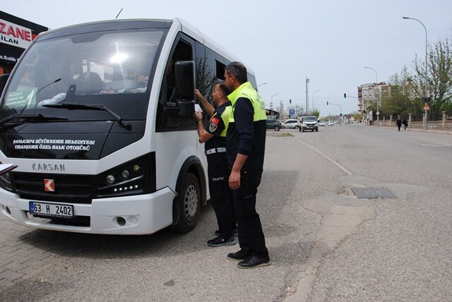 Şanliurfa’da Toplu Taşima Araçlari Mercek Altinda (7)