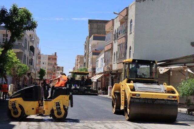 Vi̇ranşehi̇r Uğur Boran Caddesi̇’nde Asfalt Sevi̇nci̇ (2)